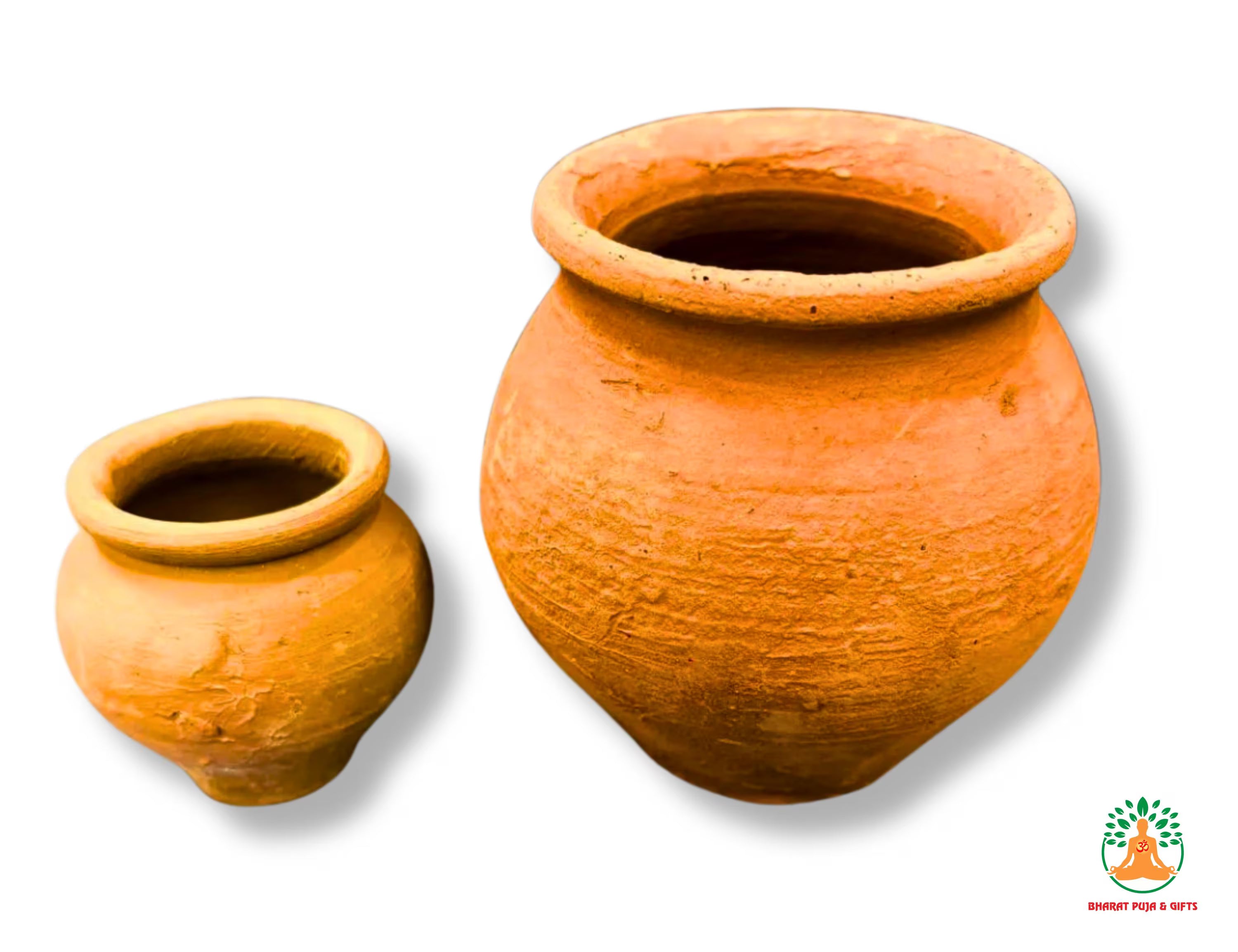 Natural Clay Mud Cups | Kulhad Kullad Tea Coffee Cups| Handmade Eco Friendly Clay Pots| Indian Traditional Kulhad Cups | Hindu Puja Clay Pot