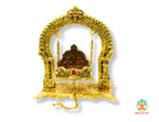 Brass Krishna Jhula Swing | Handcrafted Brass Jhula for Laddu Gopal Bal Gopal Lord Krishna | Krishna Janmashtami Swing