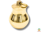 Brass Gangajali | Brass Gangajal Lota Kalash | Brass Kamandal | Traditional Holy Water Pot for Puja, Abhishekam | Sacred Water Vessel