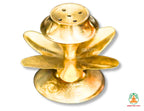 Brass Agarbatti Stand Flower Design | 5 Petal Incense Stick Holder | Brass Incense Stick Stand