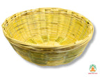 Handmade Pure Bamboo Basket Tokri | Eco-Friendly Bamboo Basket for Bihari Puja, Fruits, Vegetables, Home Temple, Kitchen & Decor