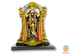 Tirupati Balaji Fine Metal Finish Idol Decorative Showpiece Handcrafted Tirupati Balaji Murti for Home Office and Gifting Purpose Sculpture