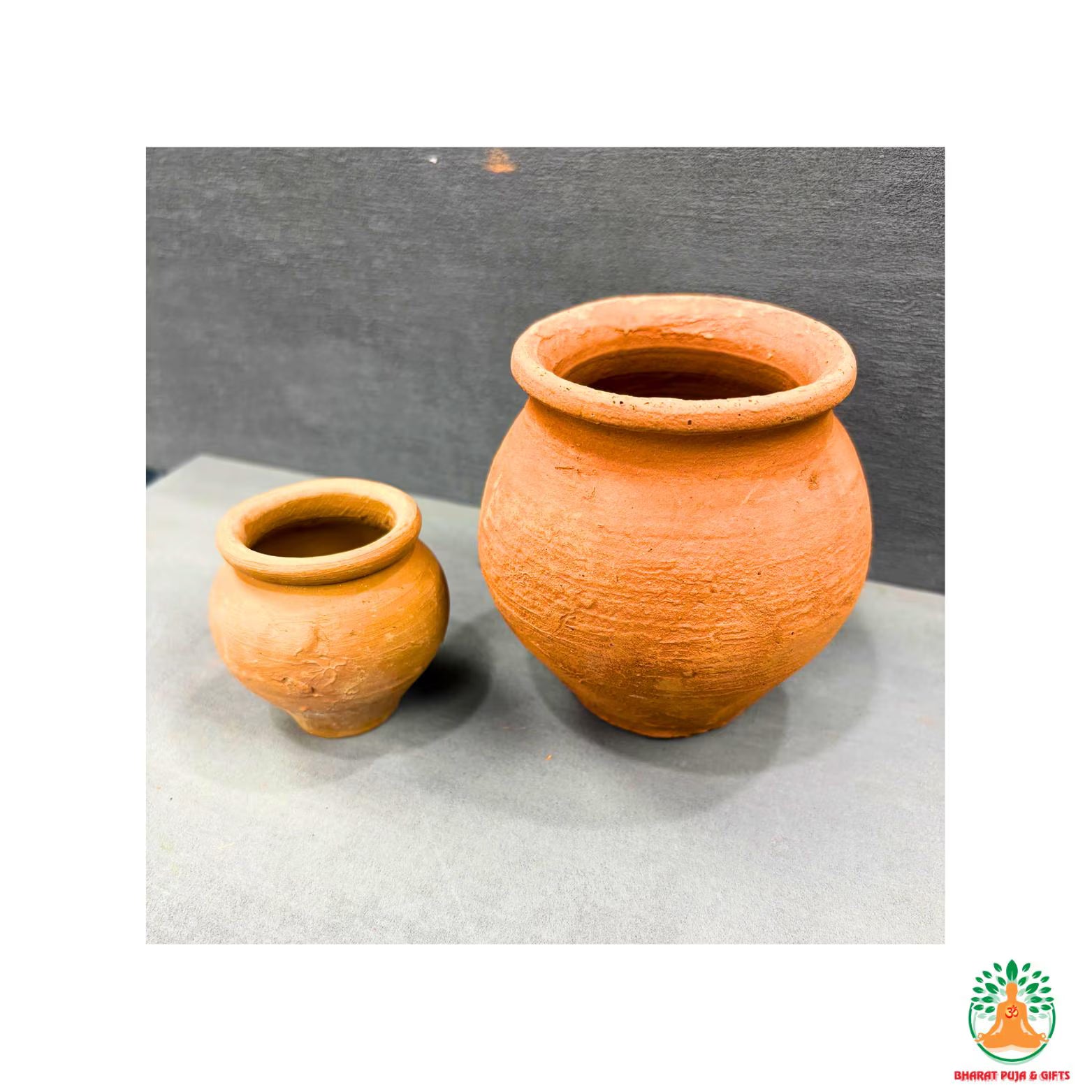 Natural Clay Mud Cups | Kulhad Kullad Tea Coffee Cups| Handmade Eco Friendly Clay Pots| Indian Traditional Kulhad Cups | Hindu Puja Clay Pot