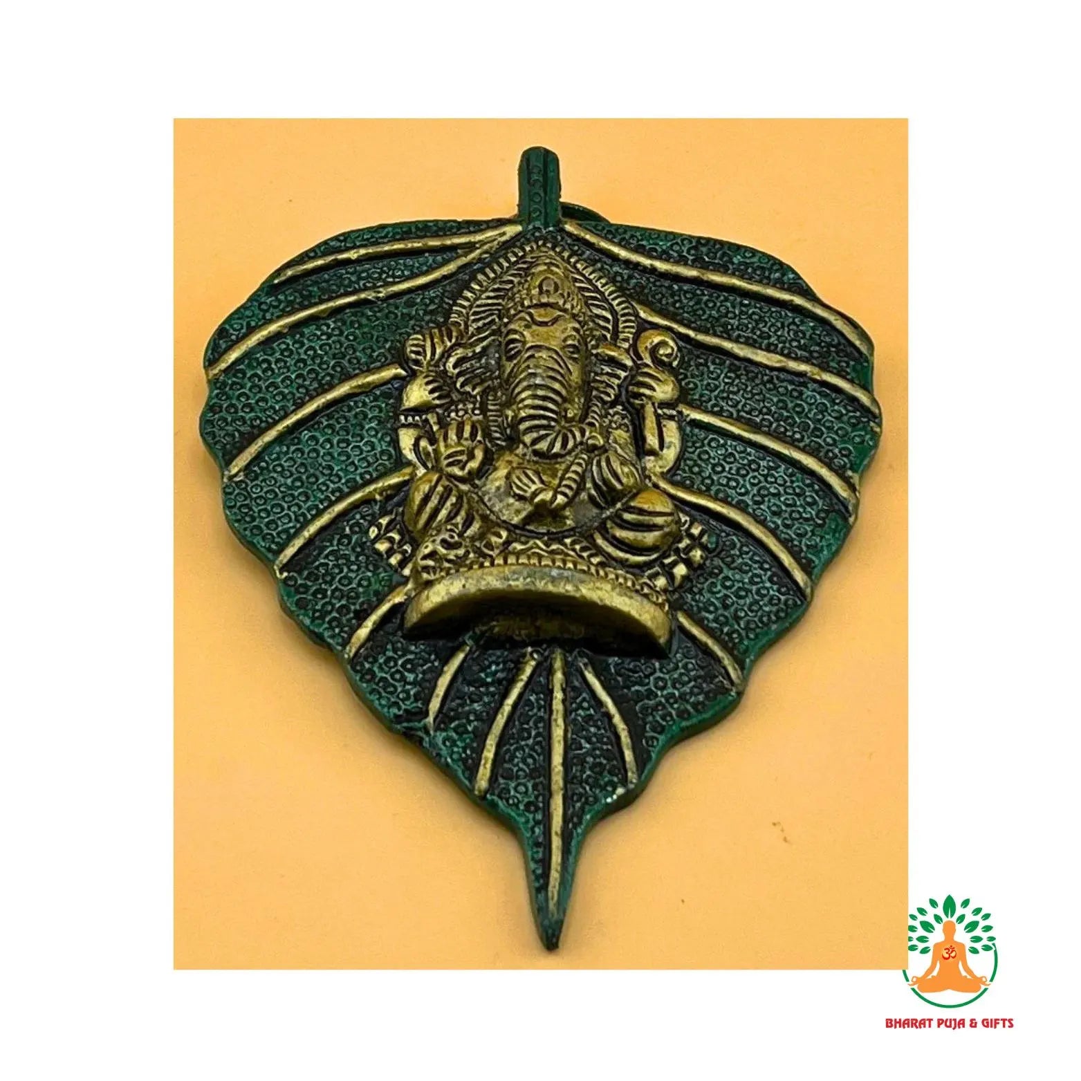 Leaf Ganesha Return Gift, Diwali, festival Decoration, Ganesh Wall Decor, housewarming Gift, Wedding, Pooja, Puja, Elephant God