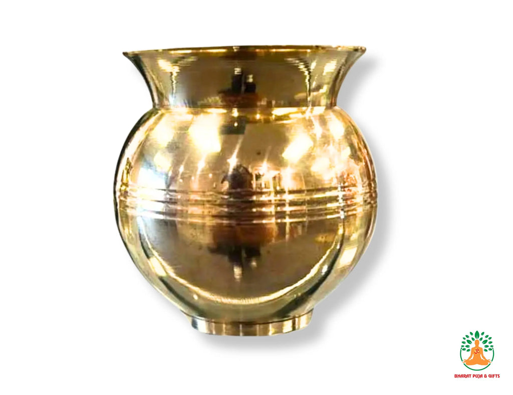 Brass Lota | Brass Kalash | Pital Lota | Brass Water Vessel 3.5 inches
