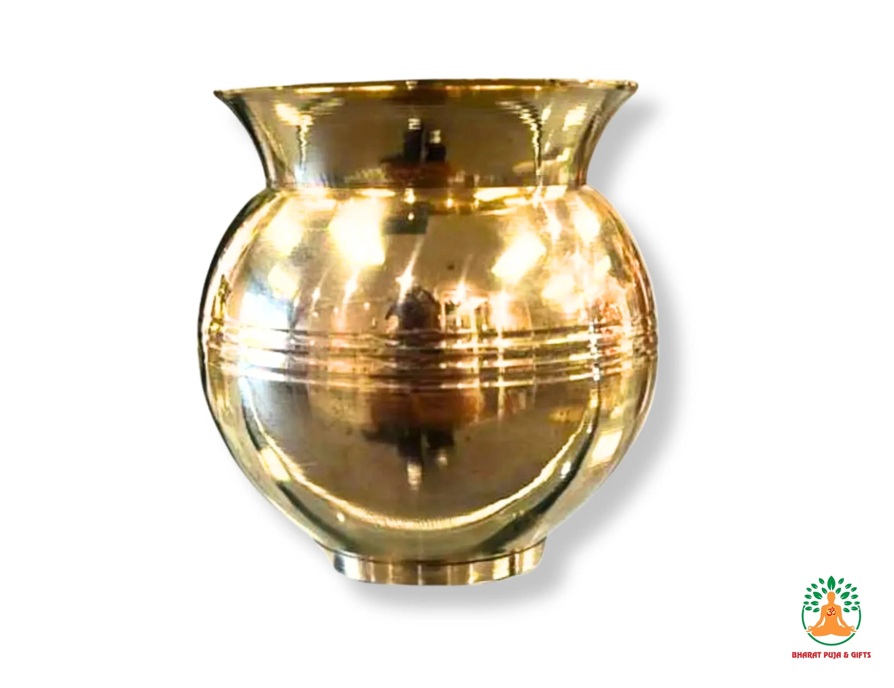 Brass Lota | Brass Kalash | Pital Lota | Brass Water Vessel 3.5 inches