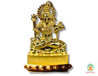 Lord Shiva Gold Plated Statue - Idol for Pooja, Car Dashboard, Home, Office Décor, Gifting Decorative Showpiece