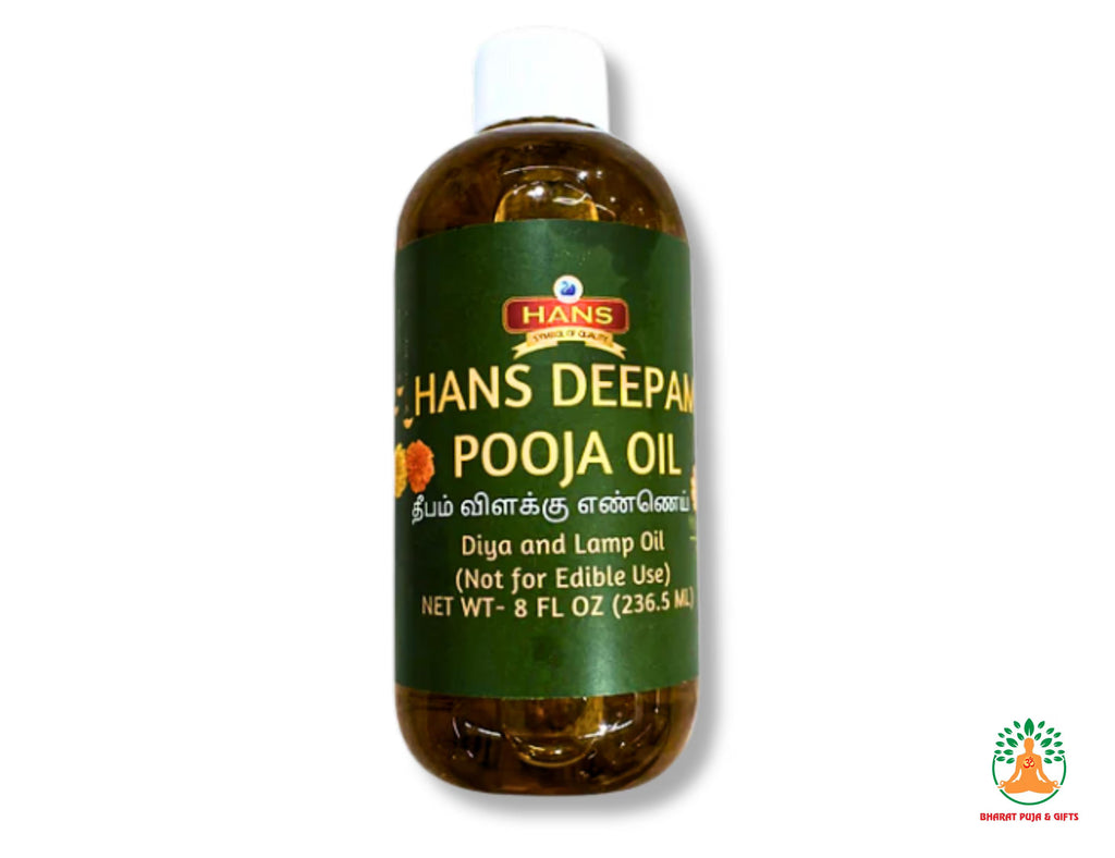 Panch Deepam Oil Mogra/Divine Oil/Lighting lamps/Neem Oil, Mahua Oil, mogra oil,Castor Oil, cow's Ghee oil 8 oz