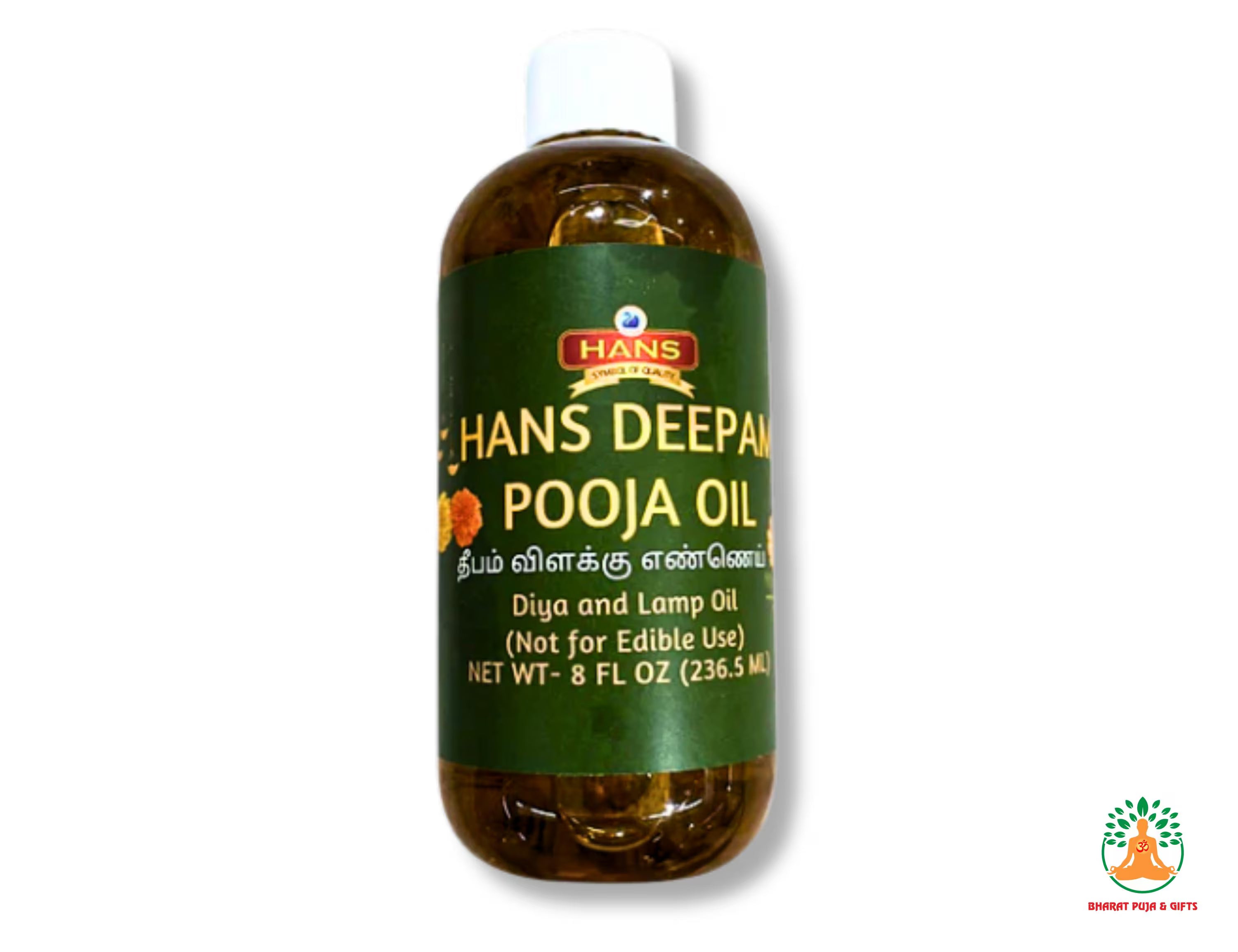 Panch Deepam Oil Mogra/Divine Oil/Lighting lamps/Neem Oil, Mahua Oil, mogra oil,Castor Oil, cow's Ghee oil 8 oz