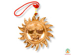 Pure Copper Sun Wall Hanging for Home & Office Vastu, Positive Energy, Decorative Wall Art, Spiritual Gift, Good Luck Protection