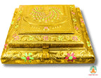 Wooden Dry Fruit Box with 4 Compartments | Colourful Artwork Storage Box for Diwali | Festive Gifting