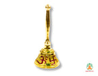 Brass Puja Bell Ghanti 4.5 inch | Traditional Handcrafted Brass Temple Bell | Brass Ghanti