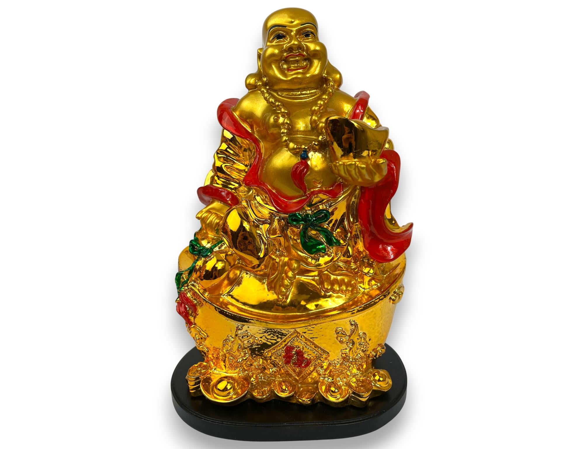 Laughing Buddha Idol for wealth, money and Good luck| Home and office decor| Gifts and Return Gifts