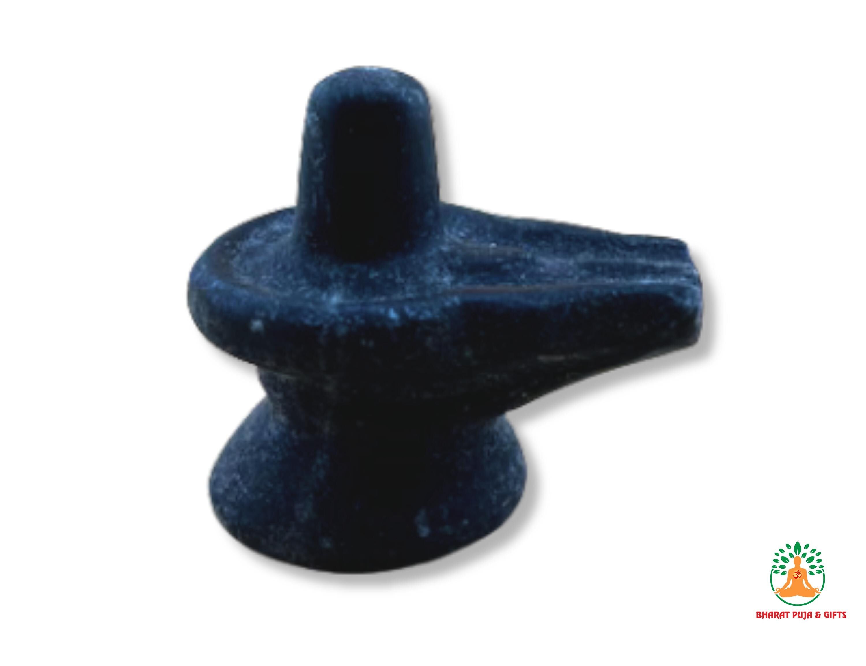 Black Shiv Ling for Home Puja | Sawan Special Shiva Lingam for Pooja, Bholenath Mahadev Idol Moorti
