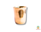 Plain Bronze Kansa Glass | Bronze Drinking Glass Tumbler Water Glass | Kansa Cup | Ayurvedic Glass