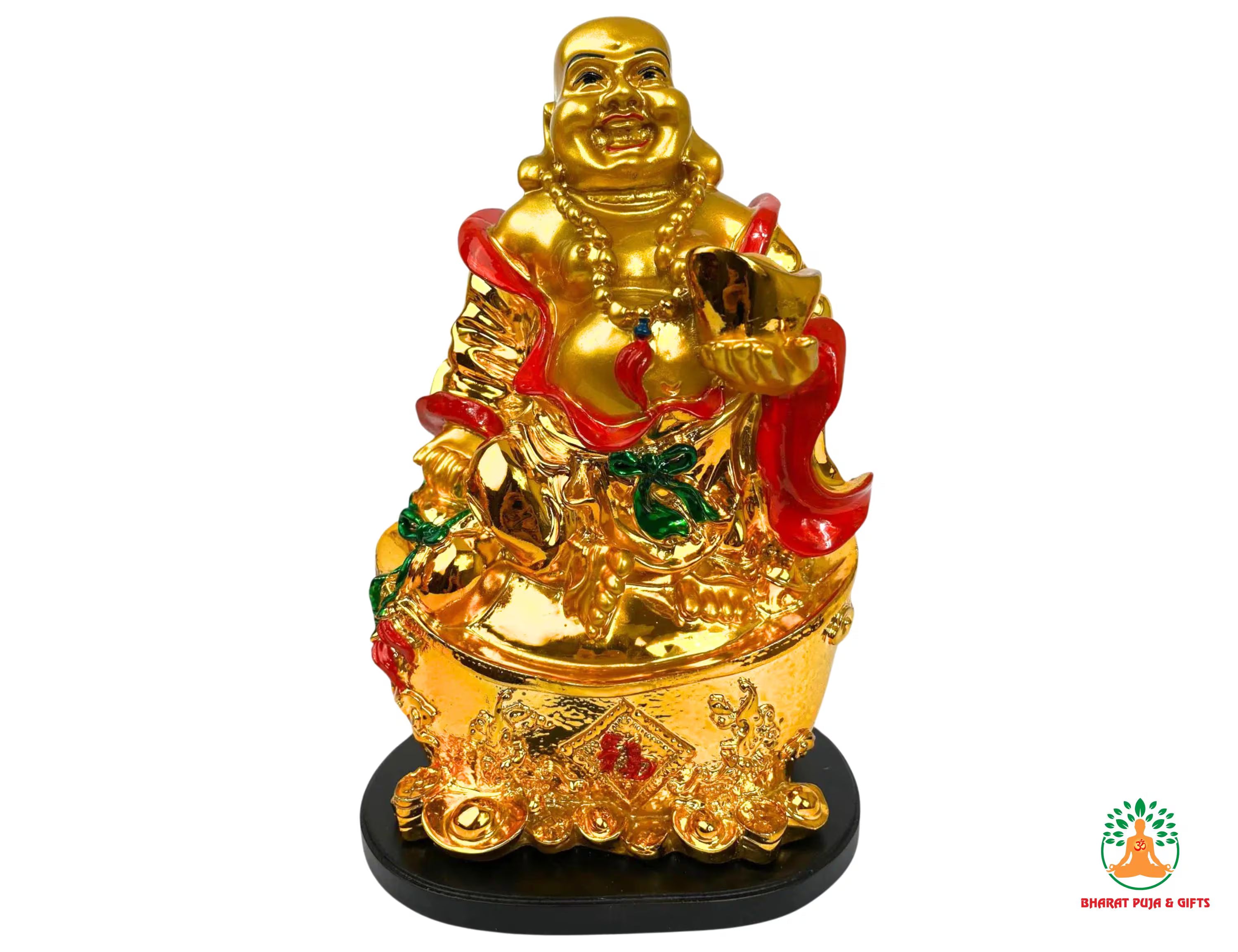 Laughing Buddha Idol for wealth, money and Good luck| Home and office decor| Gifts and Return Gifts