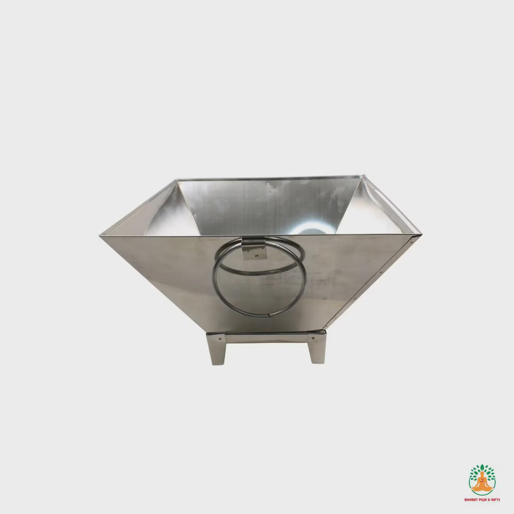 Havan Kund Yagna Kund | Traditional Puja Homam Kunda for Yajna, Vedic Rituals, Mandir, Temple & Home Spiritual Use