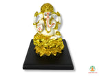 Golden Lotus Ganesh for Home and Office Decor