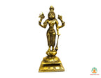 Brass Lord Vishnu Standing Murti | Brass Lord Narayana Idol