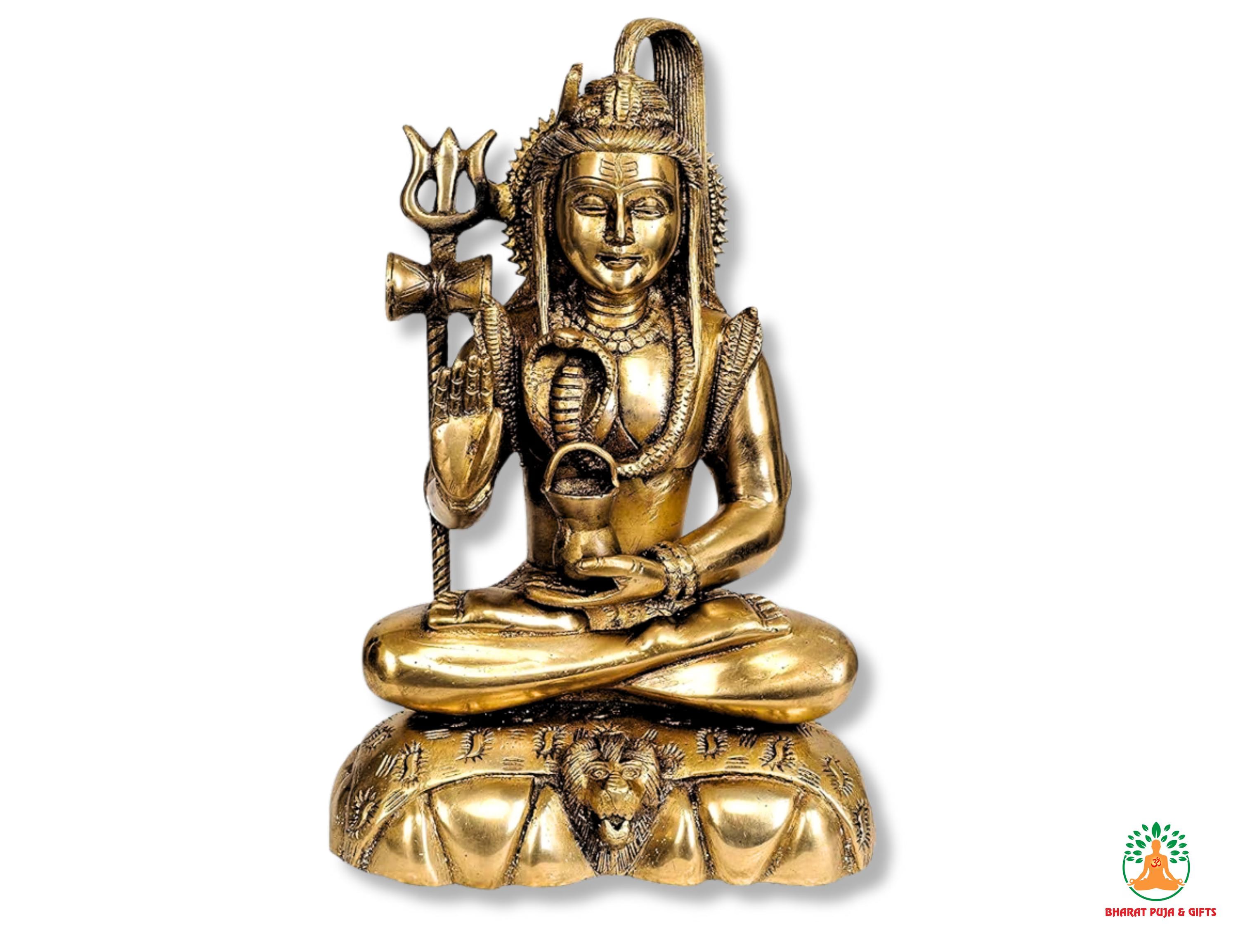 Brass Shiv Ji for home and office decor