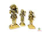 Standing Brass Hanuman blessing for home and office decor