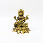 Brass Saraswati Murti| Goddess Saraswati Idol | Saraswati Maa Statue