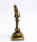 Brass Lord Vishnu Standing Murti | Brass Lord Narayana Idol