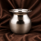 Pure Silver Gangajal Lota | Traditional Silver Puja Vessel | Silver Pooja Water Pot | Silver Kalash