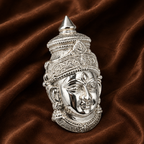 Silver Varalakshmi Devi Face | Silver Lakshmi Face | Silver Ammavaru | Silver Amman face