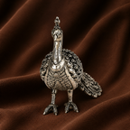 Pure Silver Peacock | 999 Silver Peacock Figurine