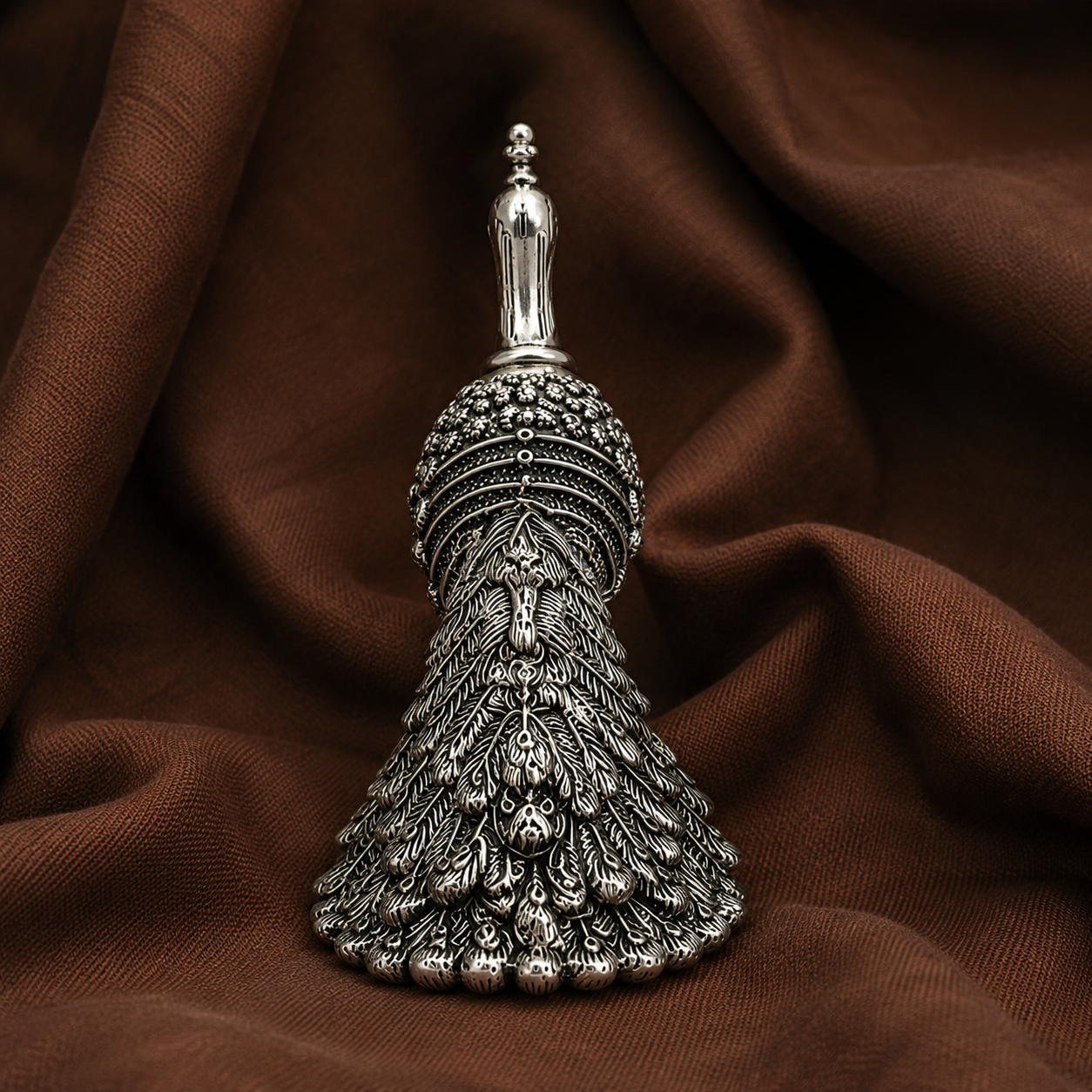 Pure Silver Peacock | 999 Silver Peacock Figurine