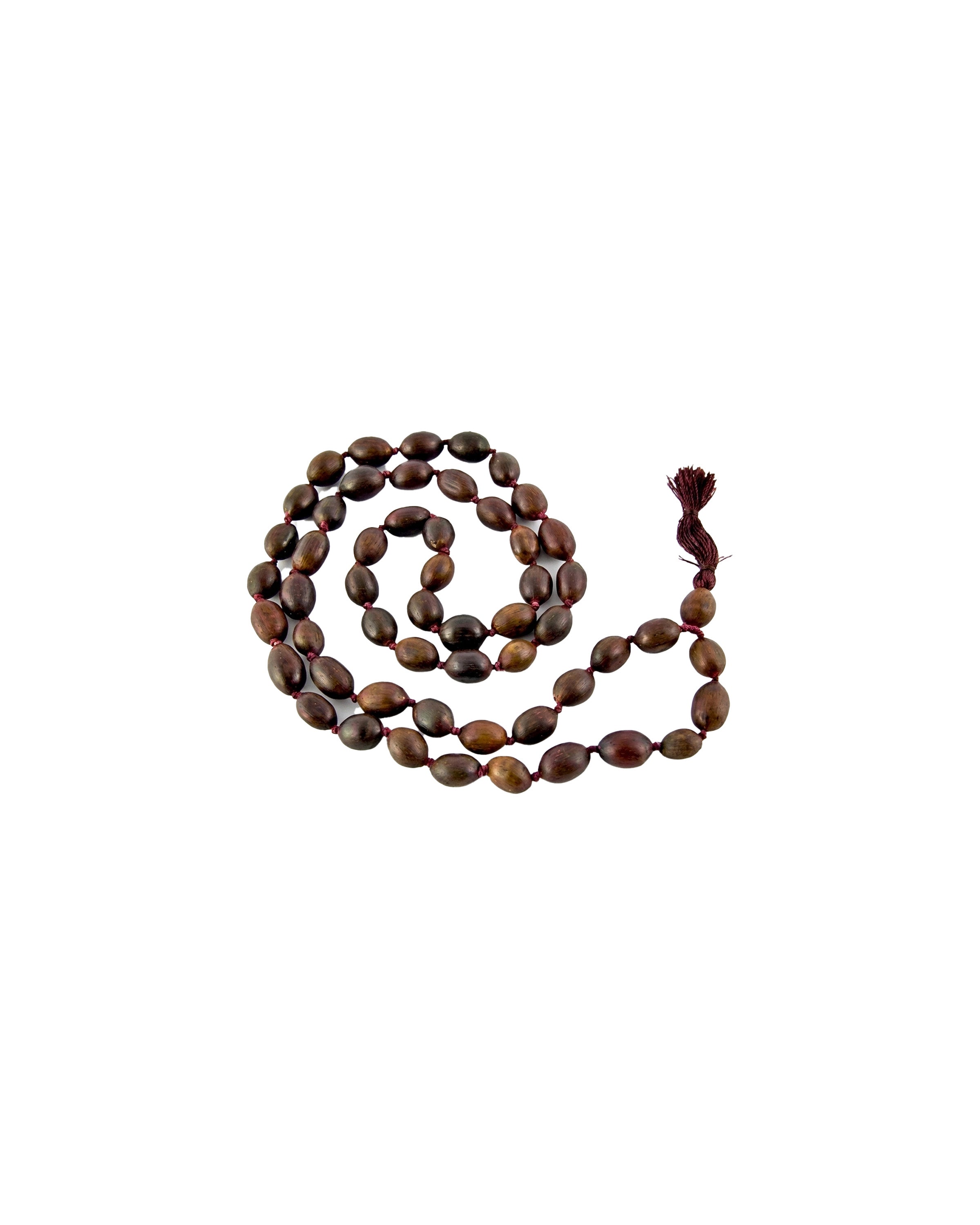 108 Bead Lotus Seed Mala | Sacred Prayer Rosary Japa Beads | Kamalgatta Mala