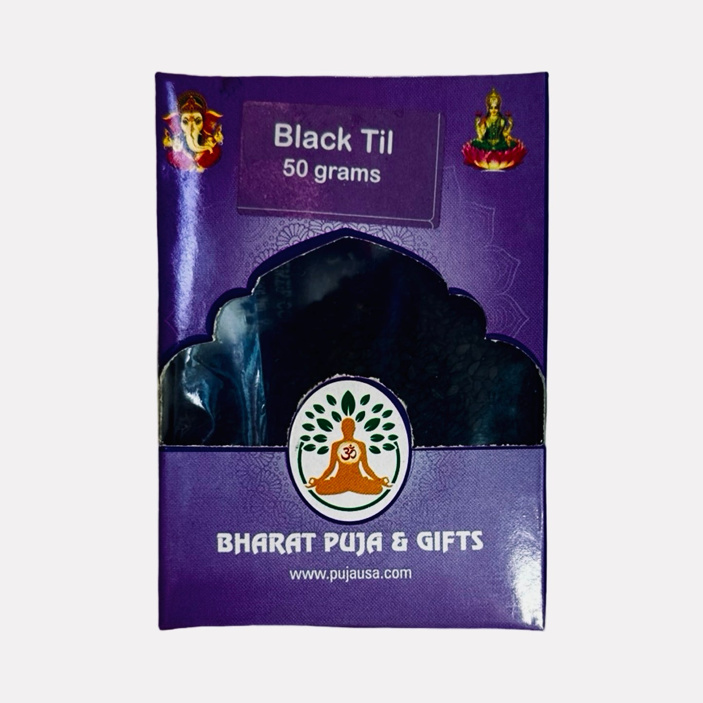 Black Sesame seed Black Til for Shani Puja Navagraha puja All Natural Non GMO (50 gm)