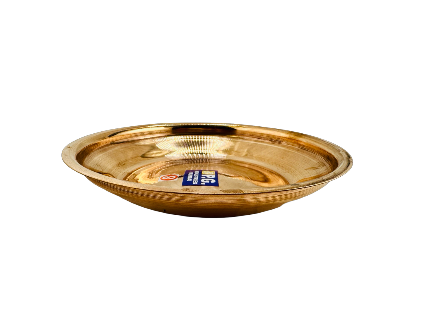 Pure Copper Pooja Thali/Tamhan, copper dish for puja, decor Gift