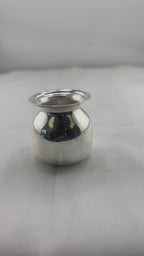 Pure Silver Gangajal Lota | Traditional Silver Puja Vessel | Silver Pooja Water Pot | Silver Kalash