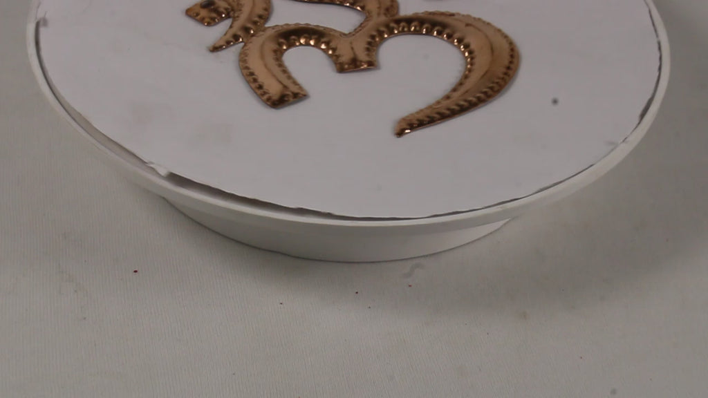 COPPER OM figurin wall hanging 2D