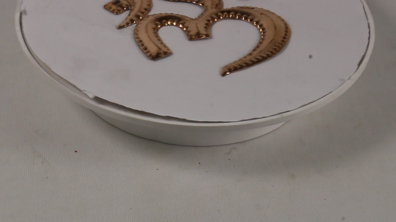 COPPER OM figurin wall hanging 2D