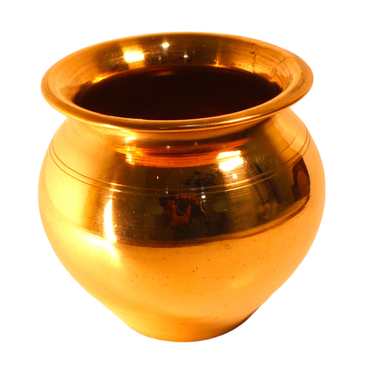 Copper Kumkuma Kalash, Pooja Kalash, Copper Chambu Lota, Tamba Ka Lota for Drinking Water, Pooja, Festival Plain Kalash premium quality