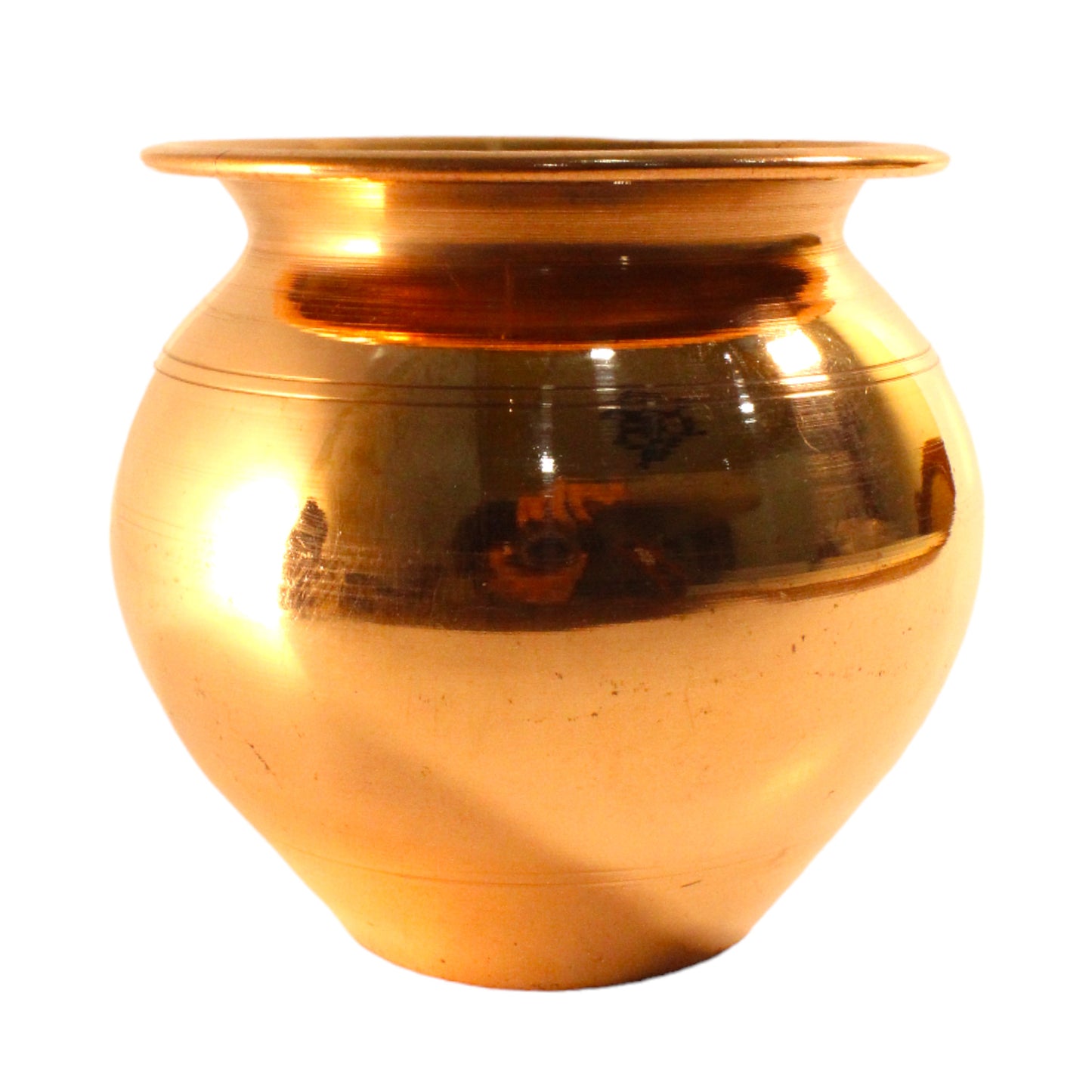 Copper Kumkuma Kalash, Pooja Kalash, Copper Chambu Lota, Tamba Ka Lota for Drinking Water, Pooja, Festival Plain Kalash premium quality