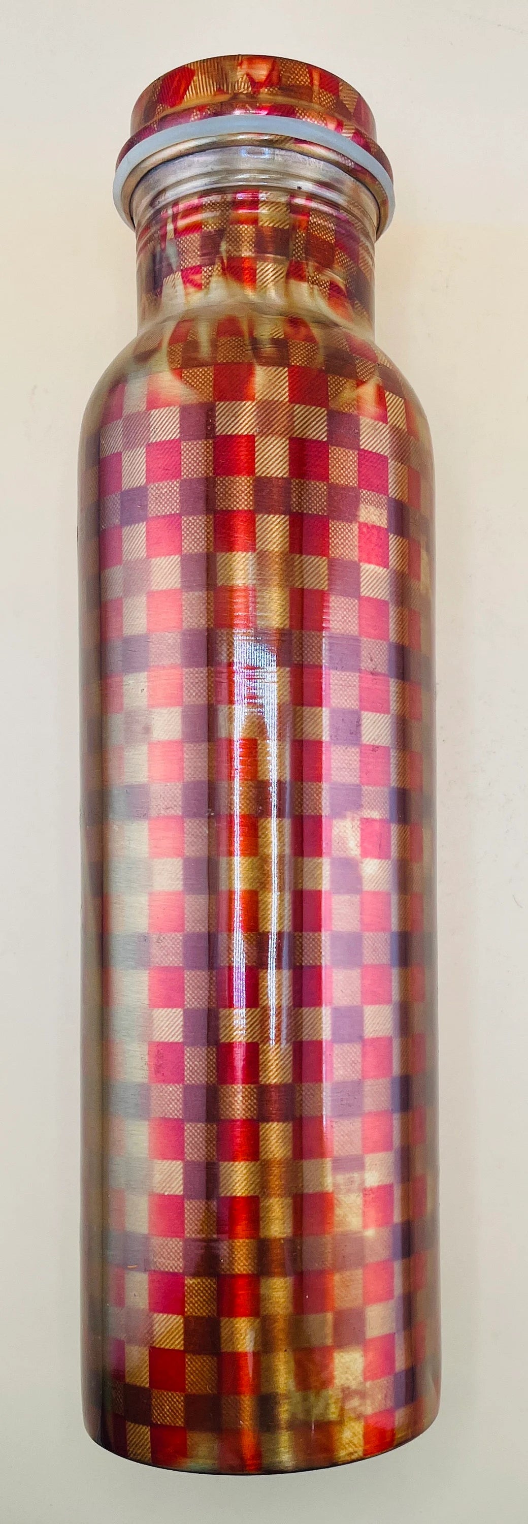 Ayurvedic Copper Water Bottle | Leak-Proof, Joint-Free Design (1L)