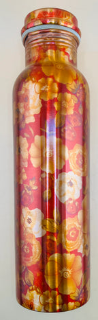 Ayurvedic Copper Water Bottle | Leak-Proof, Joint-Free Design (1L)
