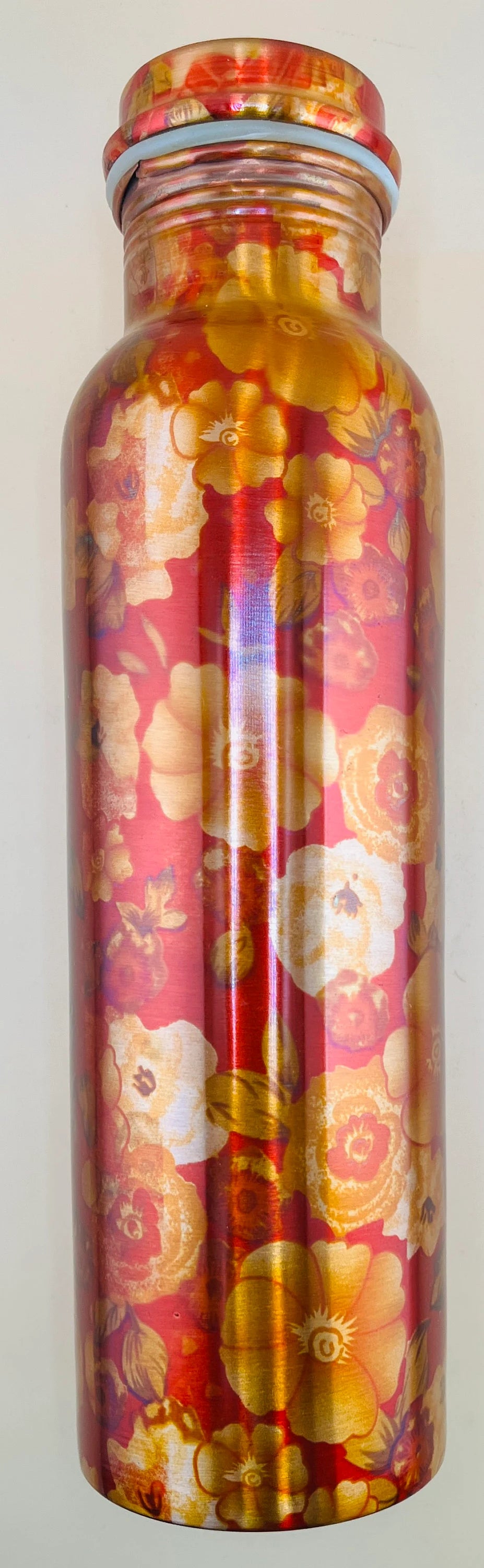 Ayurvedic Copper Water Bottle | Leak-Proof, Joint-Free Design (1L)