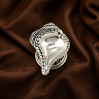 Pure Silver Shankh Diya | Sacred Conch Shaped Oil Lamp for Puja & Home Temple