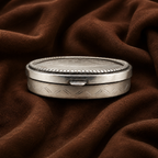 Pure Silver Haldi Kumkum Dibbi | Traditional Twin Silver Puja Box for Sacred Rituals
