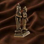 Pure Silver Laxmi and Vishnu Idol | 999 Silver Visnu Lakshmi Murti